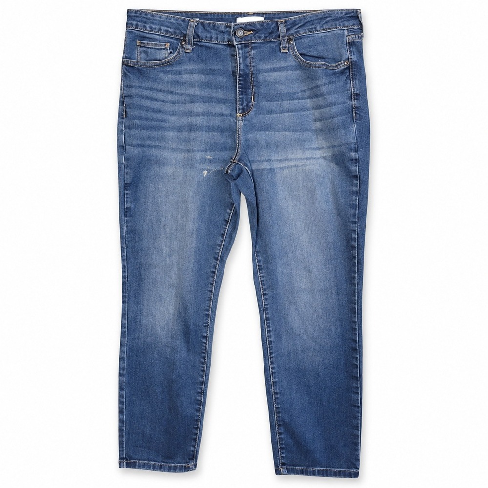 Sonoma Skinny Jeans Womens 16PR Blue Good Petite Stretch Medium Wash Denim